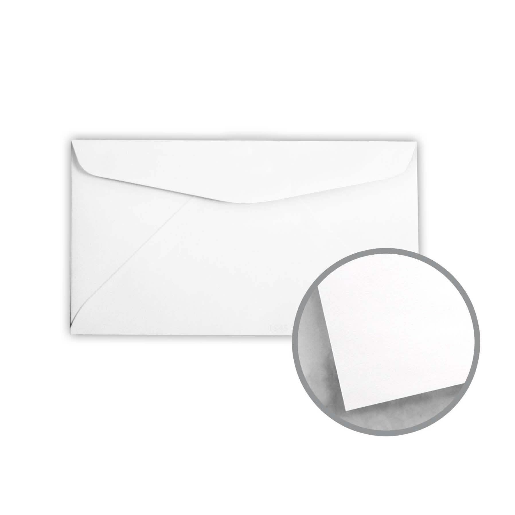 500 Pieces: Printmaster White Envelopes - No. 6 3/4 Regular DailySale