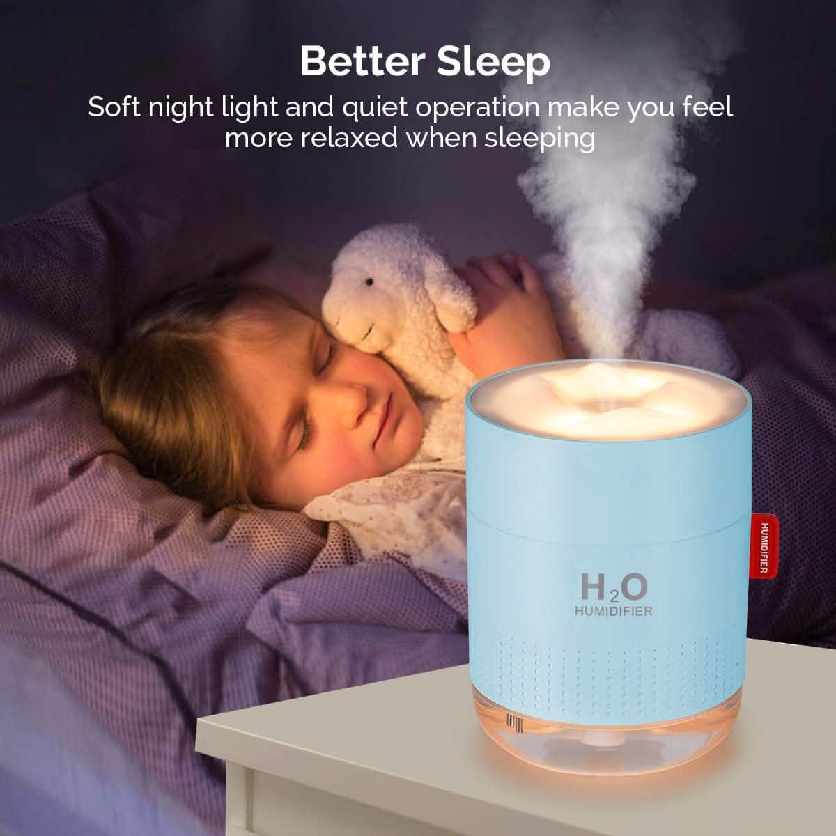 500ml Cool Mist Portable Mini Humidifier DailySale