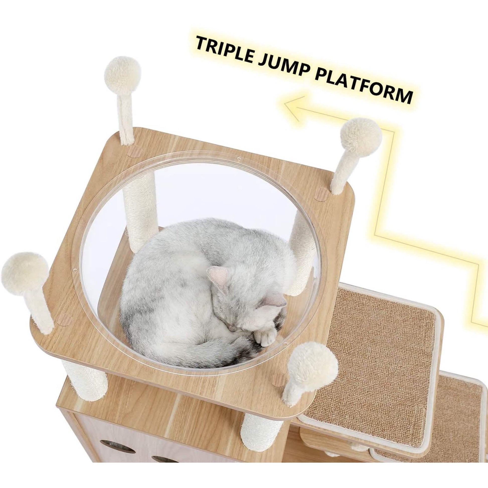 52" Multi-level Cat Tree DailySale