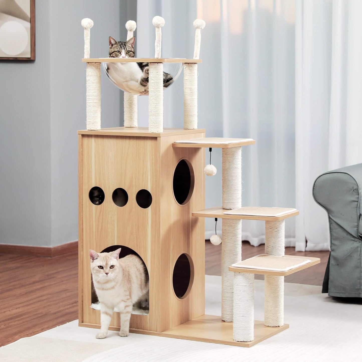 52" Multi-level Cat Tree DailySale