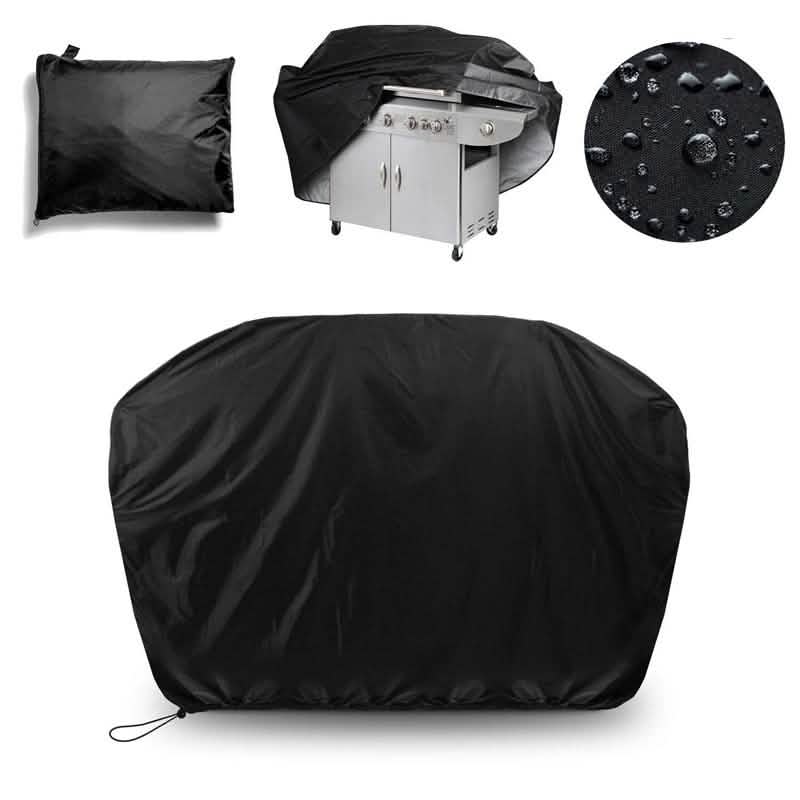 57" Black Barbecue Gas Grill Waterproof Cover DailySale