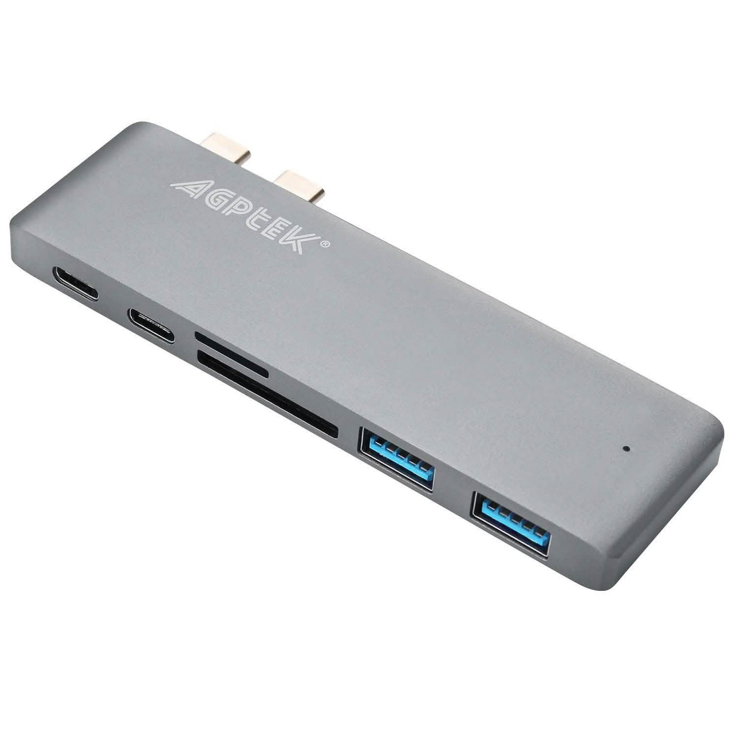 6-in-1 Type-C USB-C Hub Adapter Dual USB 3.0 Port Thunderbolt 3 DailySale