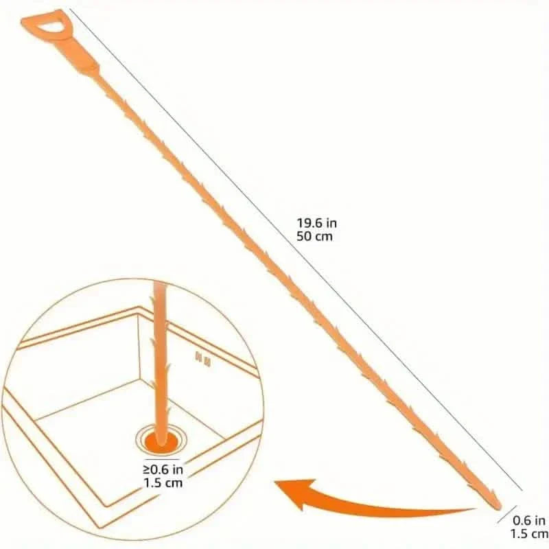 6-Pack: 19.6-inch Flexible Basic Drain Plug Remover DailySale