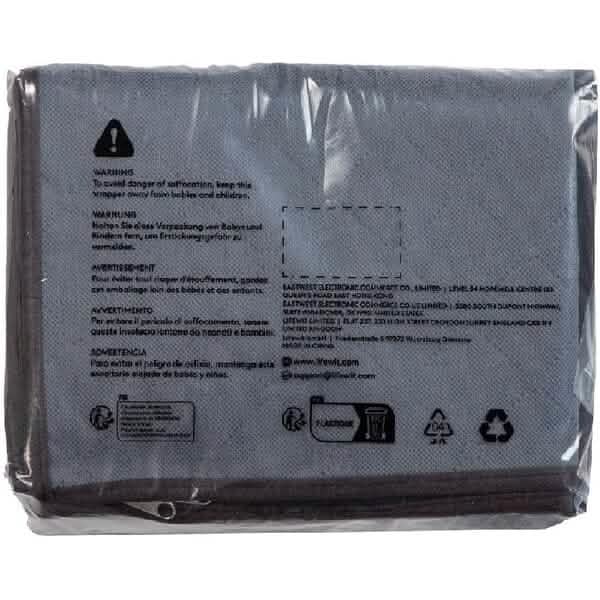 6-Pack: 40L Foldable Clothing Storage Bags with Front Clear Window DailySale