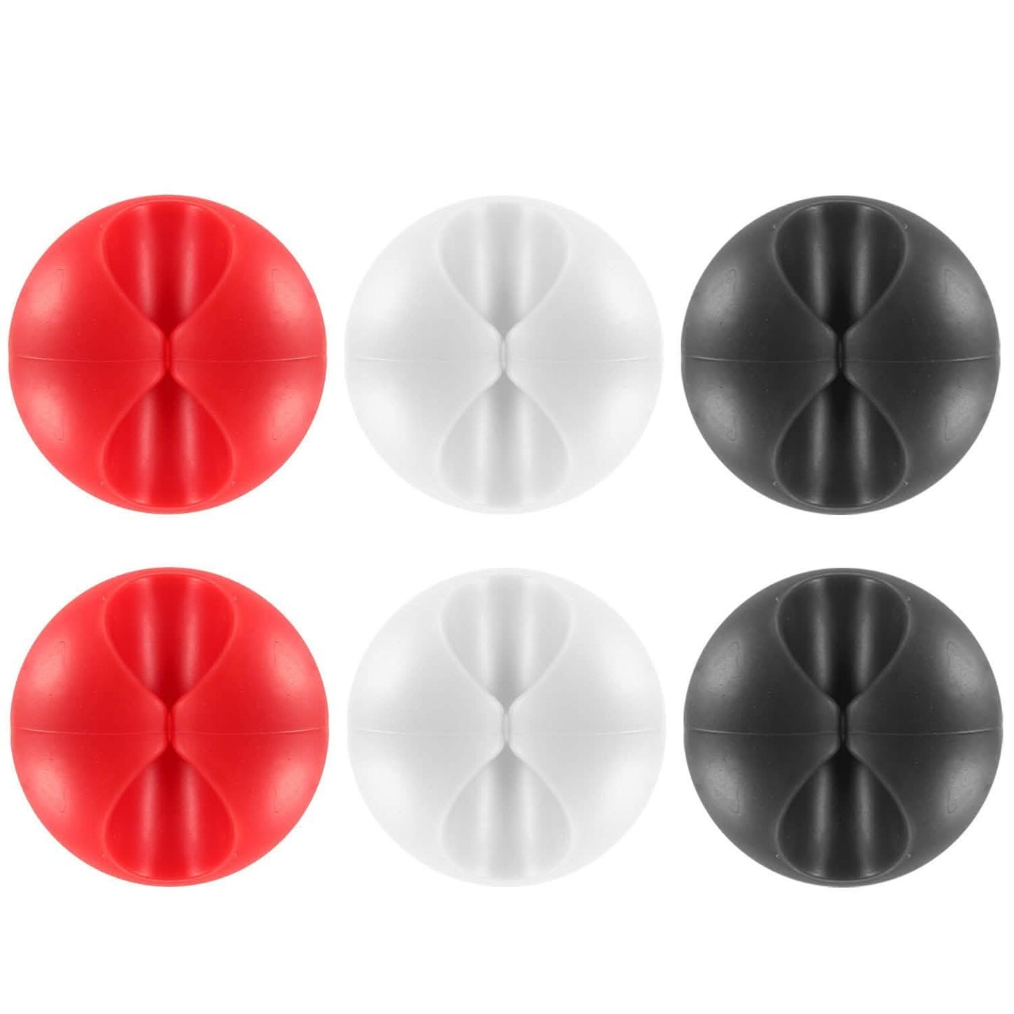 6-Pack: Cable Clips Adhesive Wire Cord Clamps DailySale