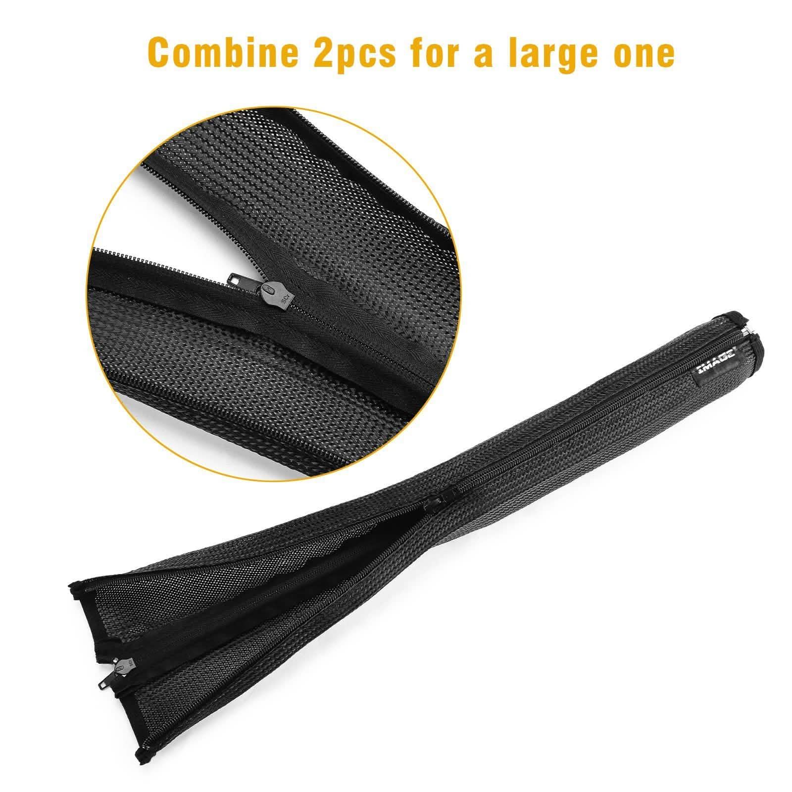 6-Pack: Cable Sleeve Wrap Cover DailySale