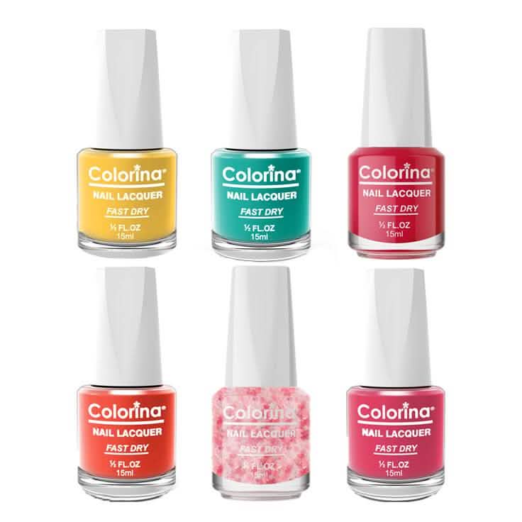 6-Pack: Colorina Nail Polish DailySale