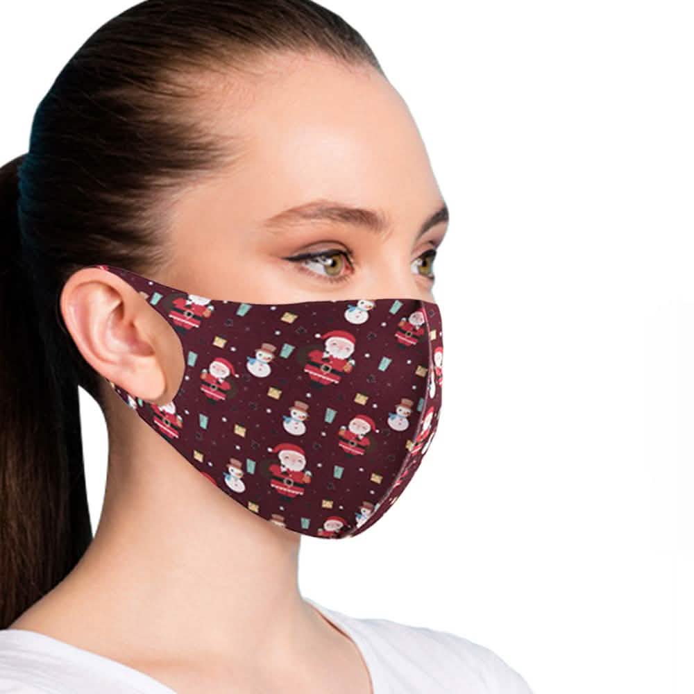 6-Pack: Fun Designed Holiday Themed Reusable Face Masks DailySale
