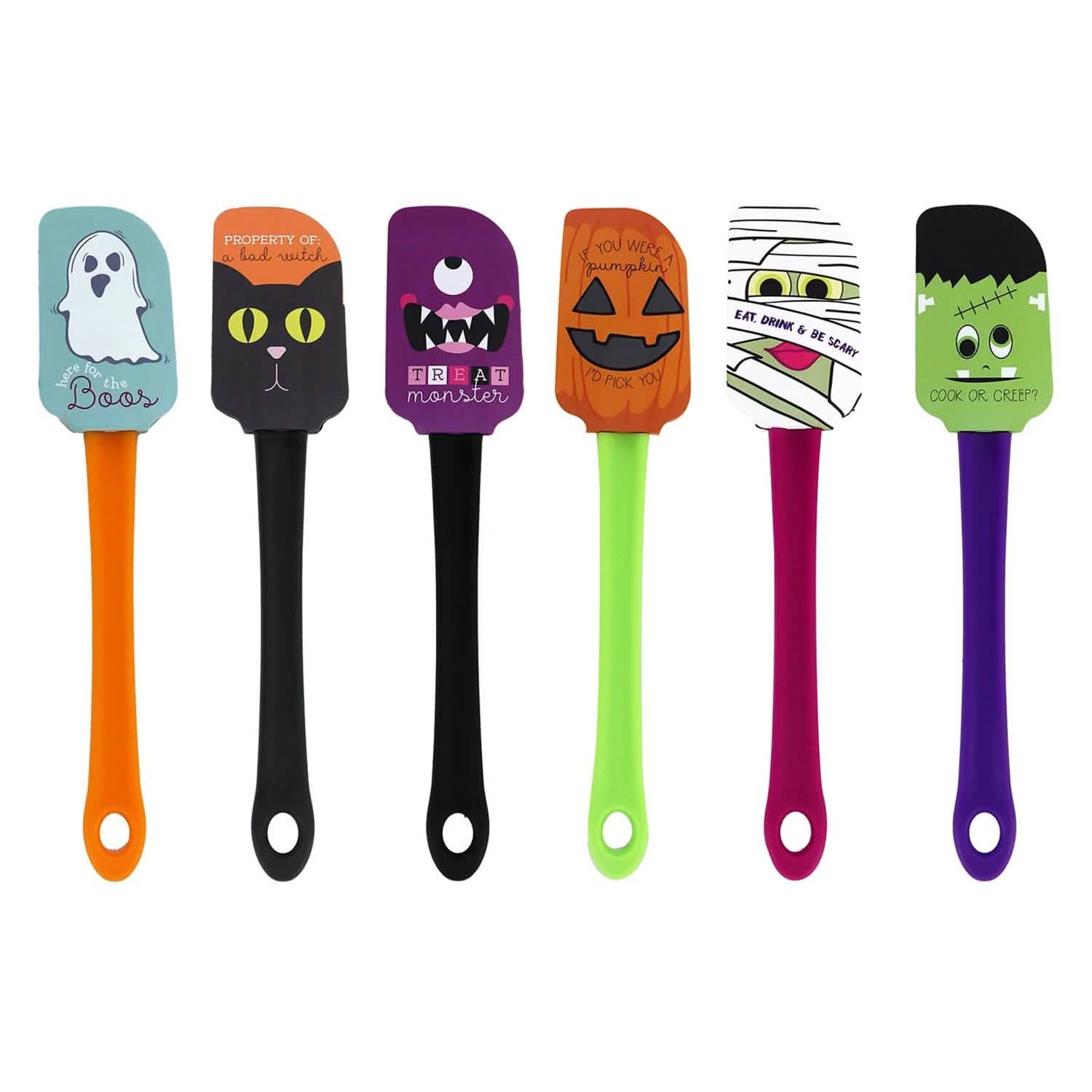 6-Pack: Halloween Every Day Use Kitchen Silicone Spatulas Set DailySale