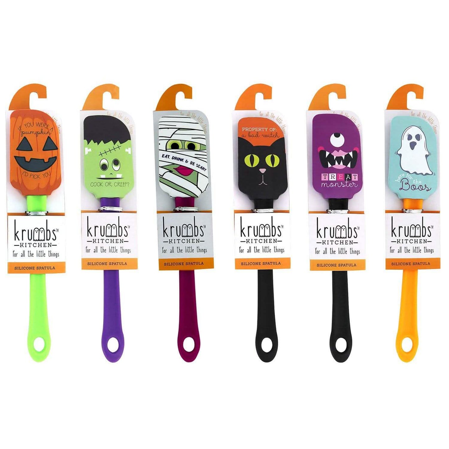6-Pack: Halloween Silicone Spatulas Set DailySale