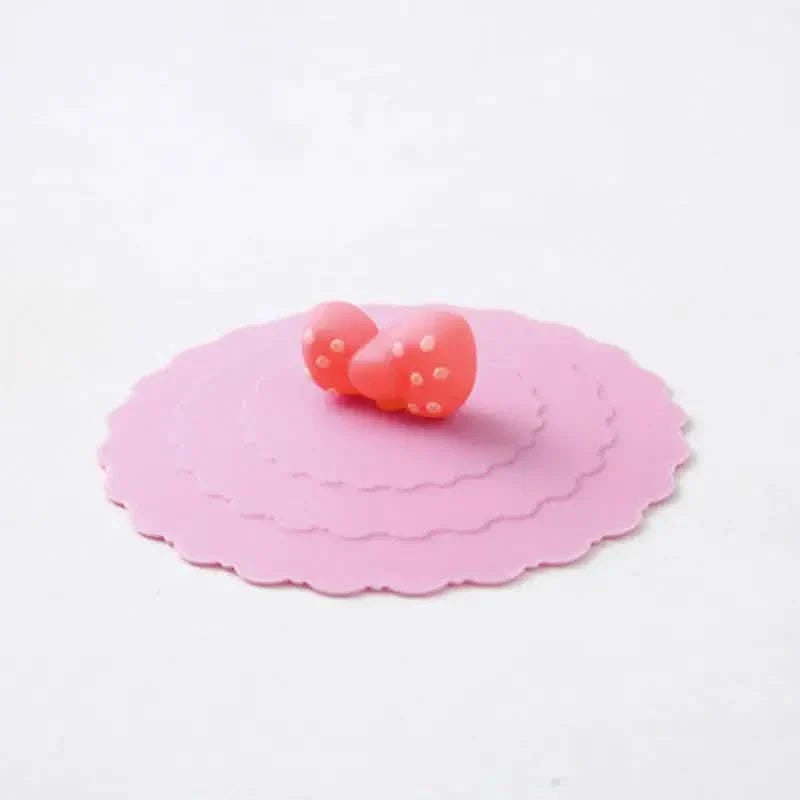6-Pack: Leak-proof and Dustproof Silicone Cup Cover for Ceramic Tea Cups and Water Cups DailySale
