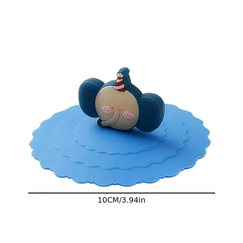 6-Pack: Leak-proof and Dustproof Silicone Cup Cover for Ceramic Tea Cups and Water Cups DailySale
