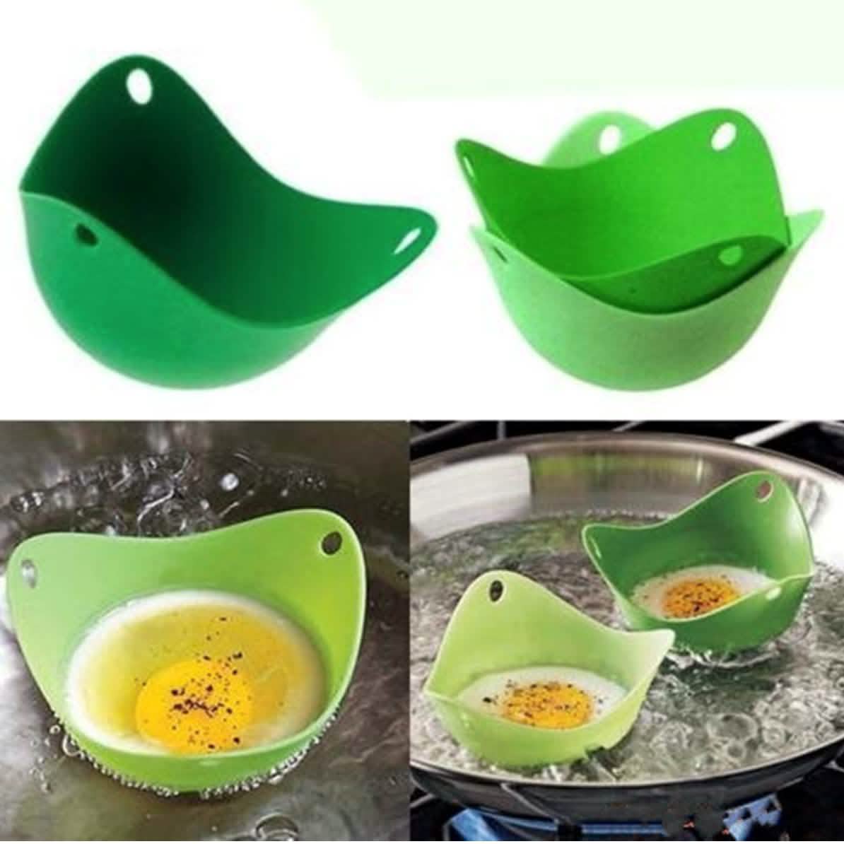 6-Pack: Silicone Egg Poachers DailySale