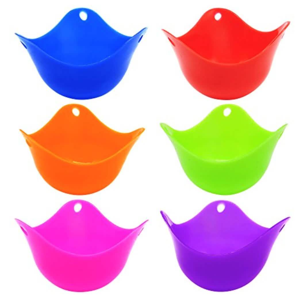 6-Pack: Silicone Egg Poachers DailySale