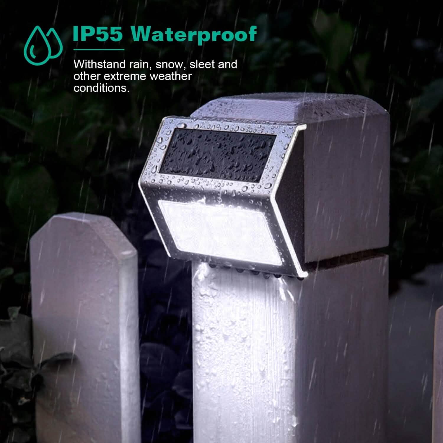 6-Pack: Solar Step Lights DailySale