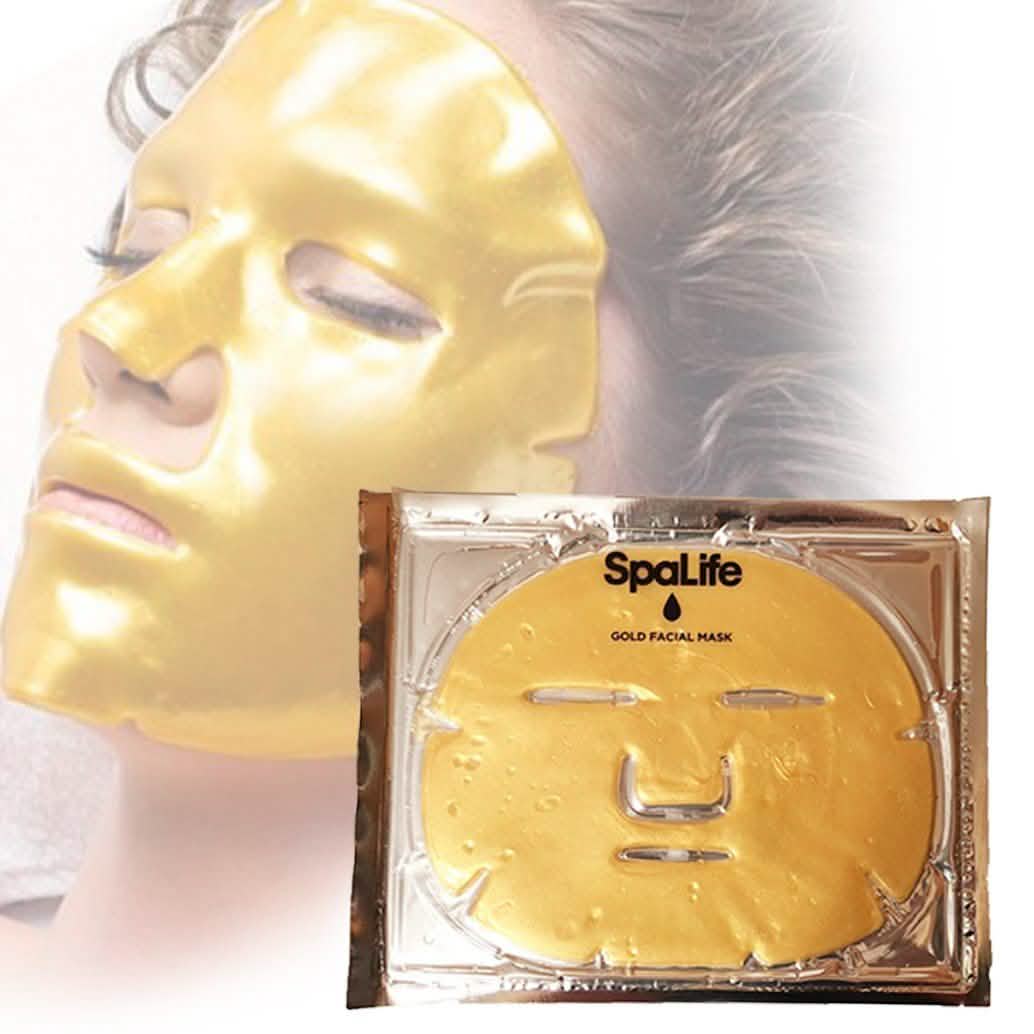6-Pack: SpaLife Anti-Aging Gold Hydrogel Mask DailySale