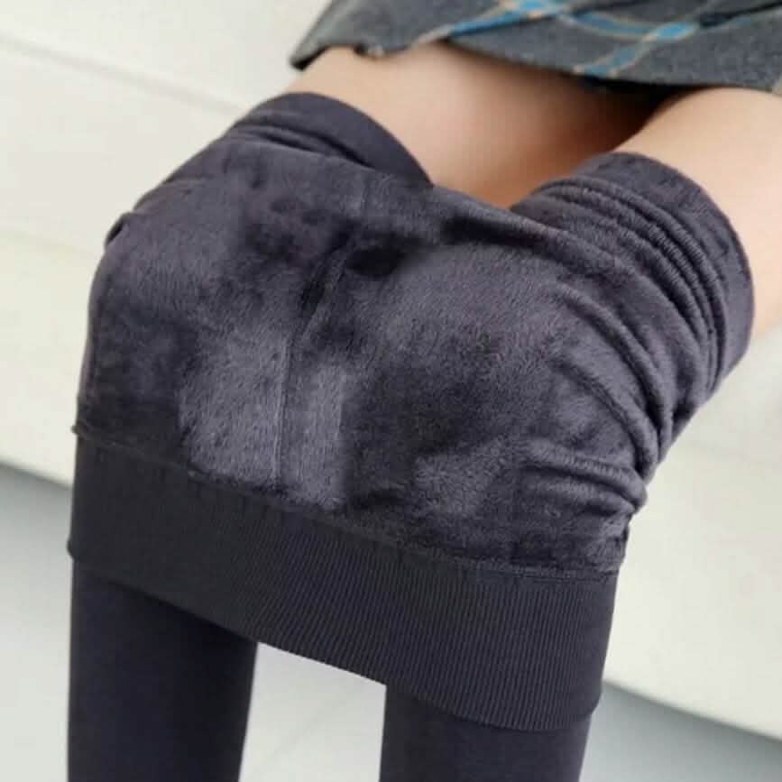 6-Pack: Women’s Extra Fleece Leggings High Waist DailySale