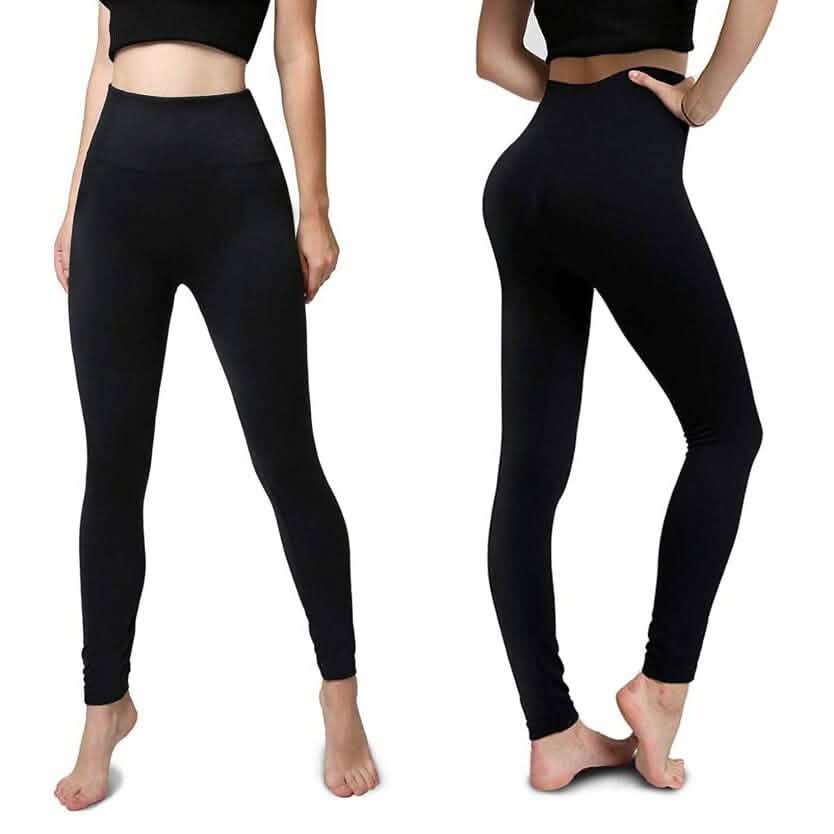 6-Pack: Women’s Extra Fleece Leggings High Waist DailySale