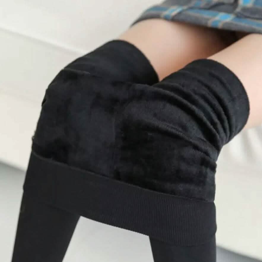 6-Pack: Women’s Extra Fleece Leggings High Waist DailySale
