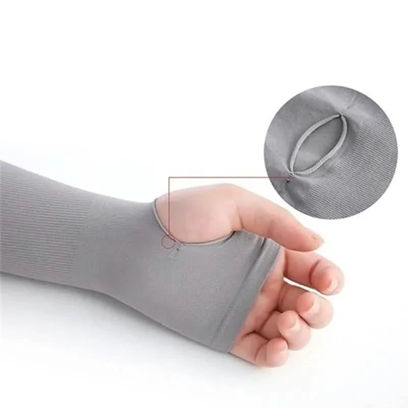 6-Pairs: Ice Silk UV Protection Arm Sleeves DailySale