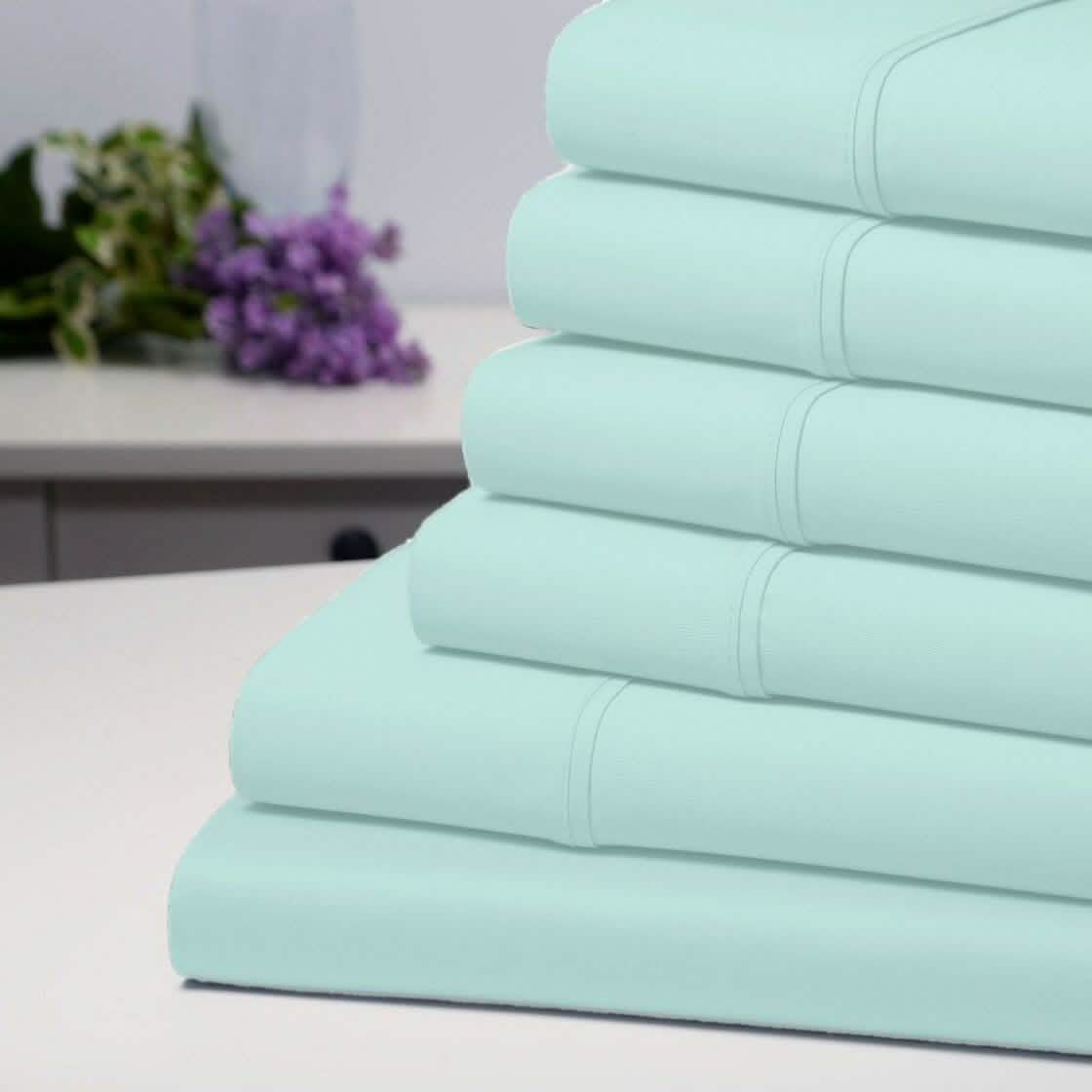 6-Piece: Bamboo 1800 Count Extra Soft Luxury Sheet Set DailySale