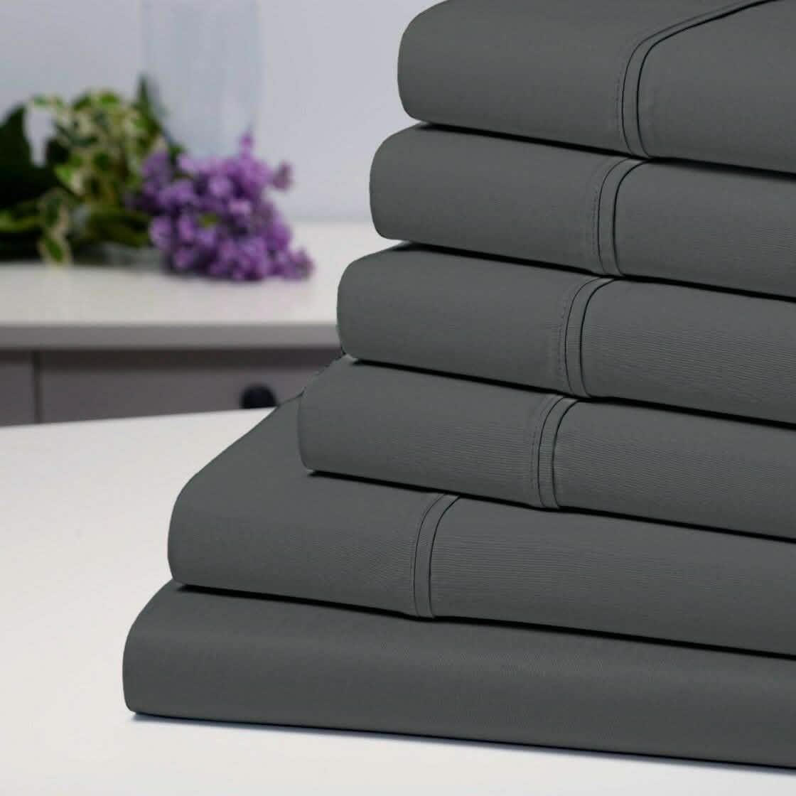 6-Piece: Bamboo 1800 Count Extra Soft Luxury Sheet Set DailySale