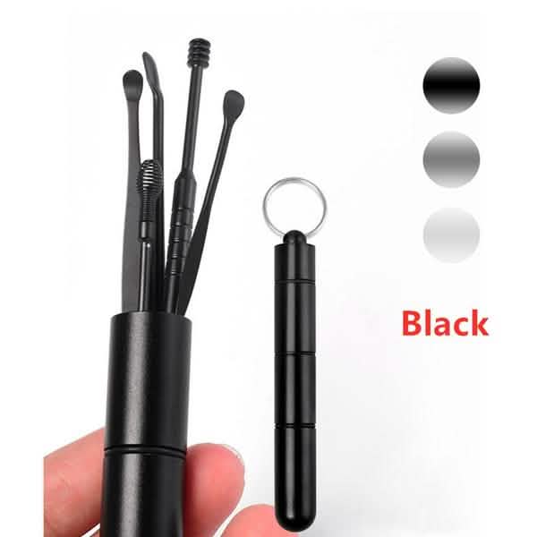 6-Piece: Portable Stainless Steel Ear Pick Set DailySale