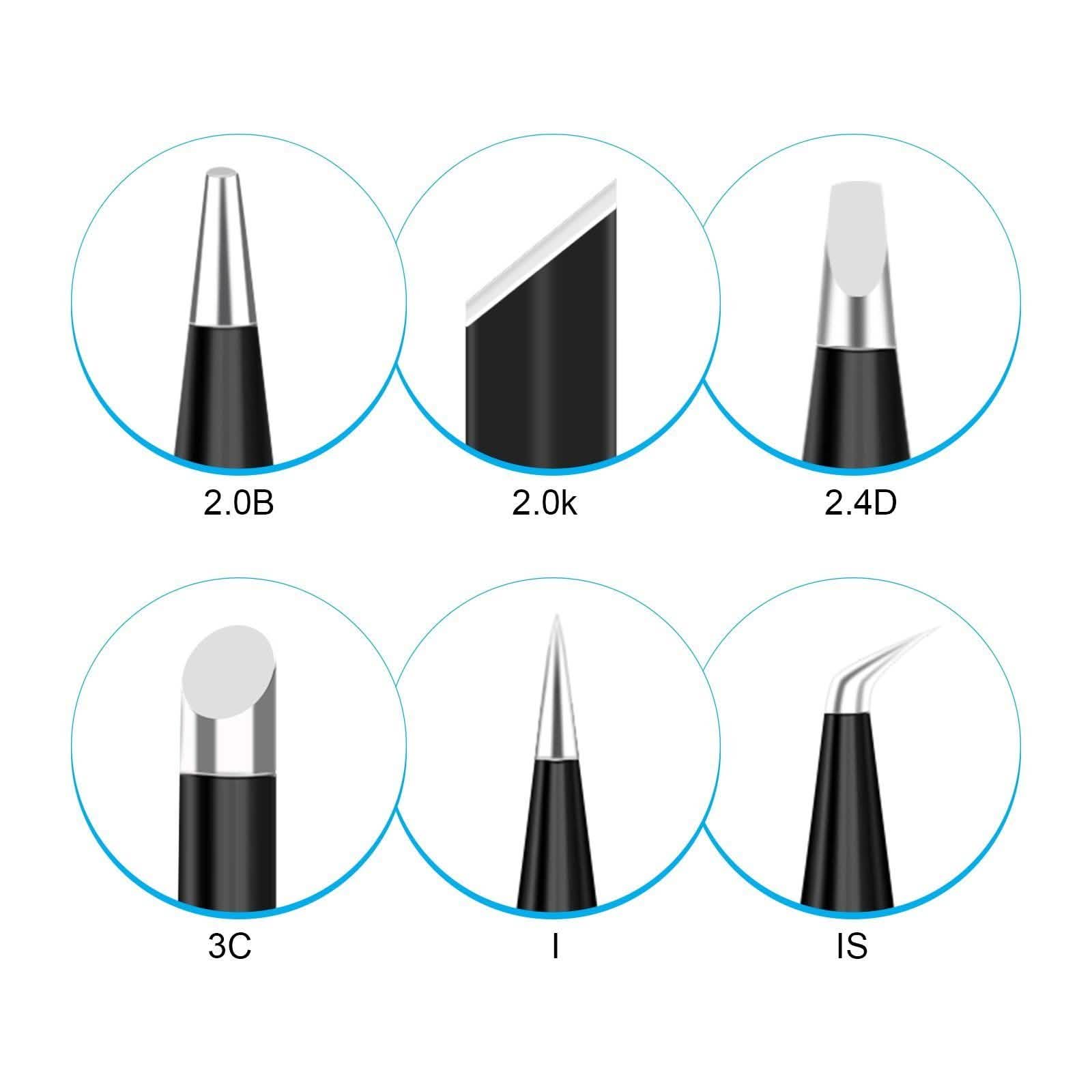6-Piece Set: 900M-T Series Soldering Iron Tips DailySale