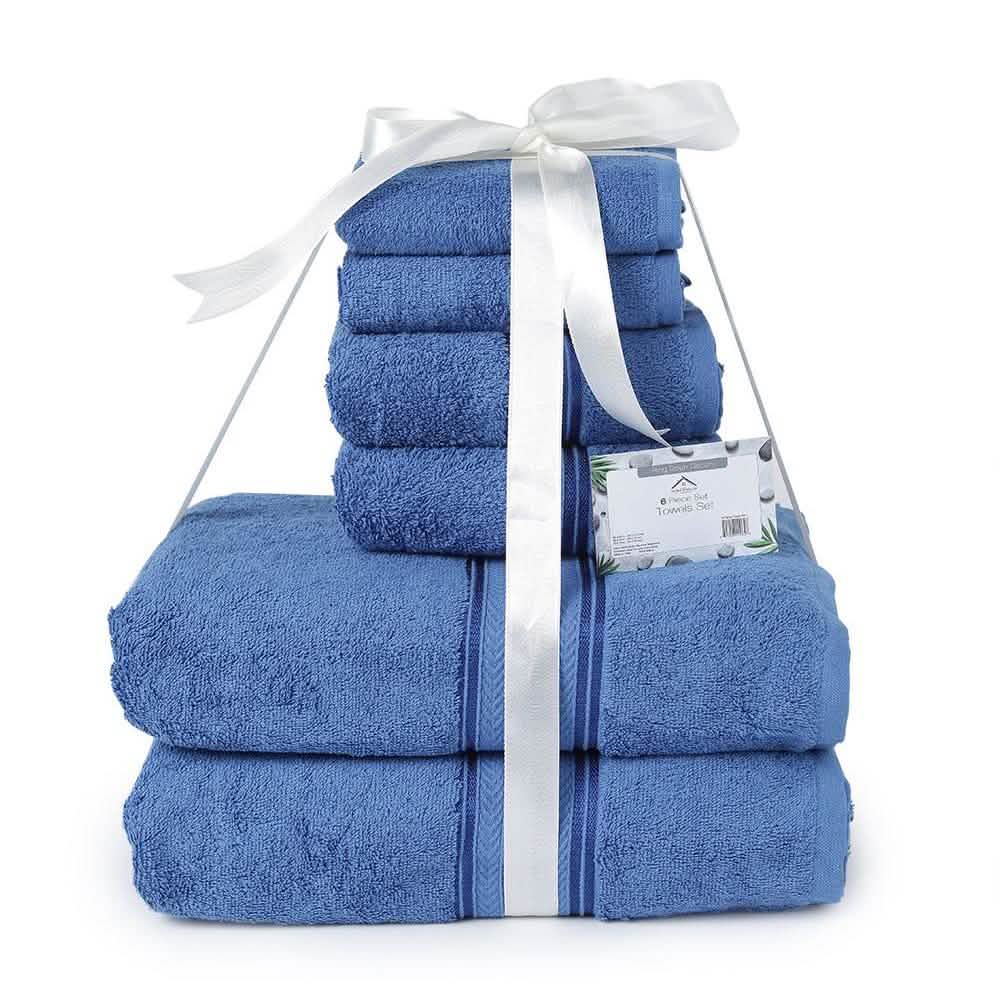 6-Piece: Ultra Soft Towel Set DailySale