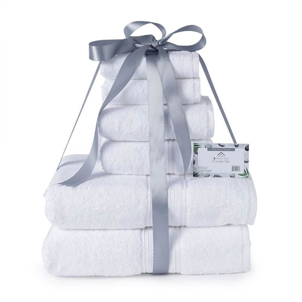 6-Piece: Ultra Soft Towel Set DailySale
