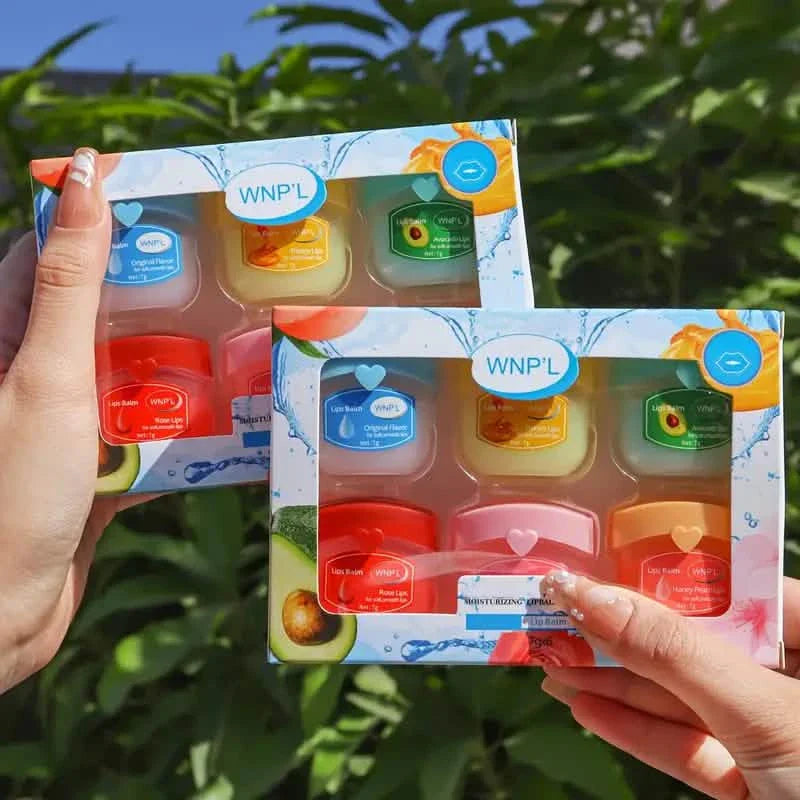 6-Pieces: Luxurious Glossy Lip Balm Set - Long-Lasting Hydration for Dry Lips DailySale