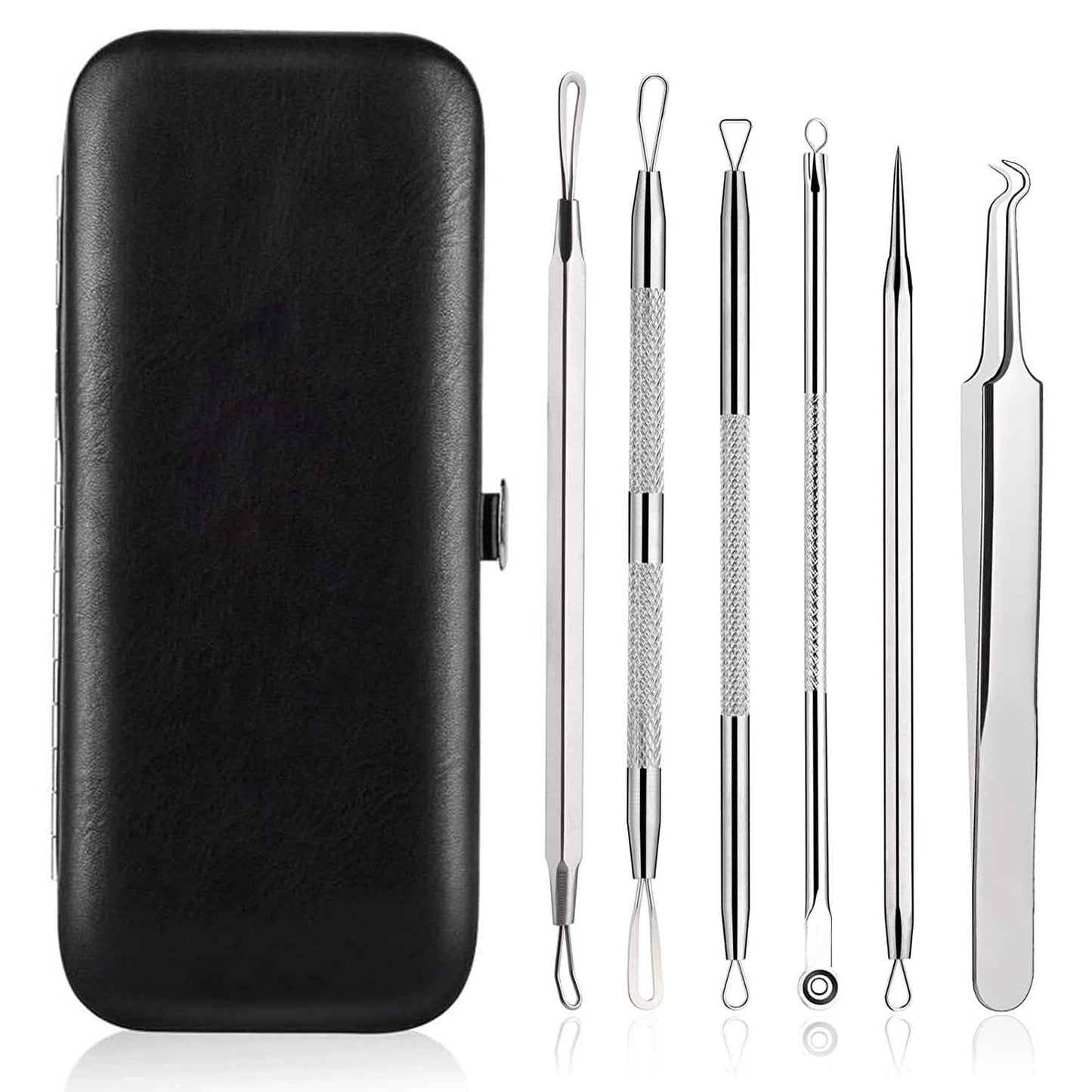 6-Pieces Set: Blackhead Remover Comedones Extractor Acne Removal Kit DailySale