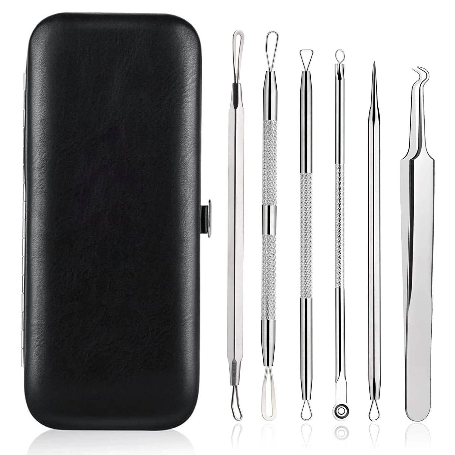 6-Pieces Set: Blackhead Remover Comedones Extractor Acne Removal Kit DailySale