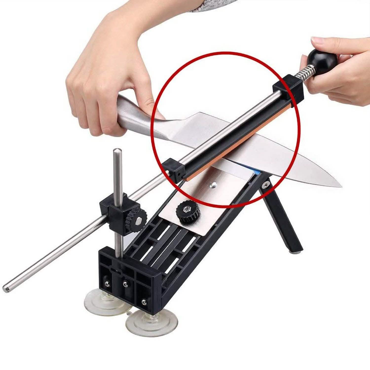 6-Pieces: Sharpening Stones Set Kitchen Knife Sharpener DailySale
