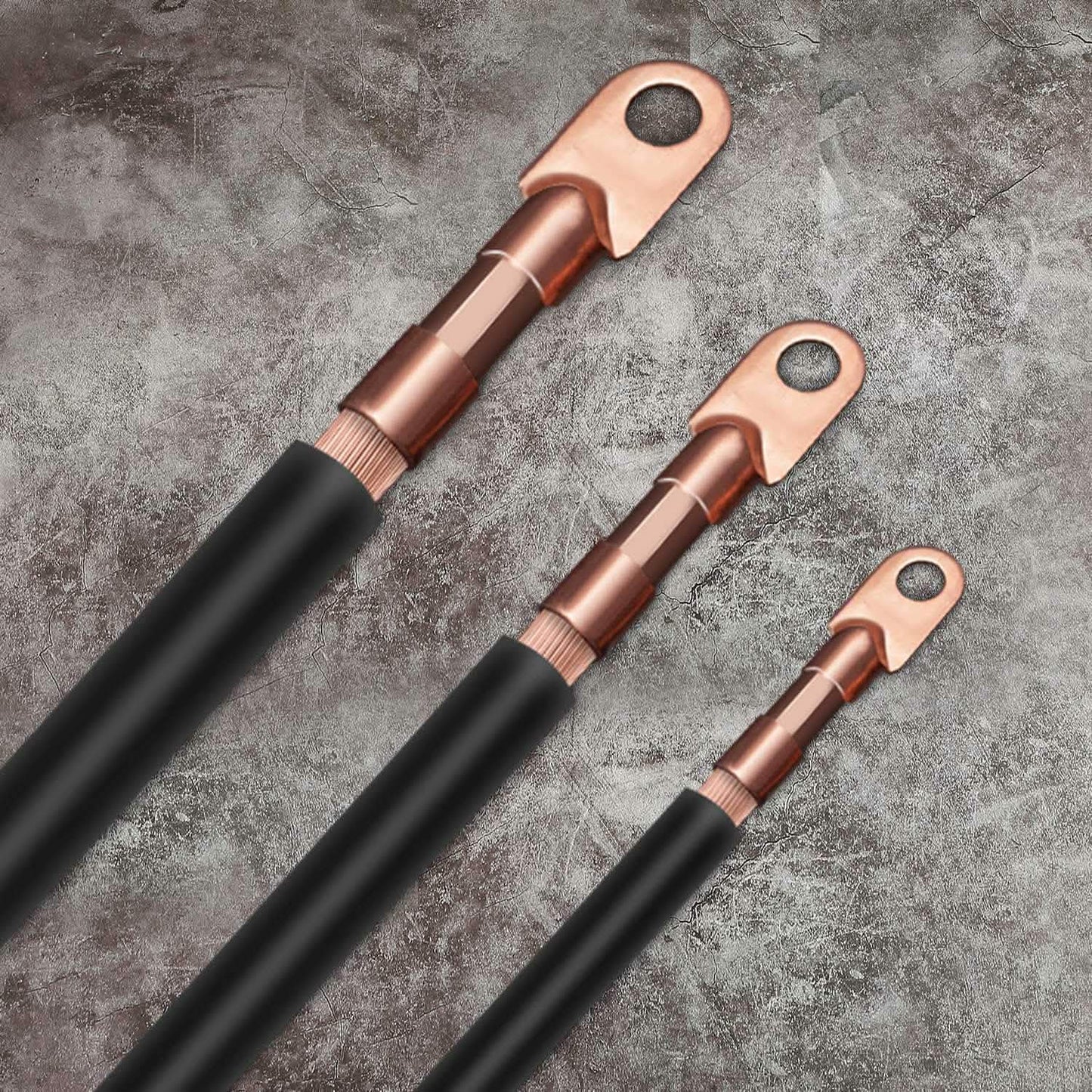60-Piece: Battery Bare Copper Ring Lug Terminals DailySale