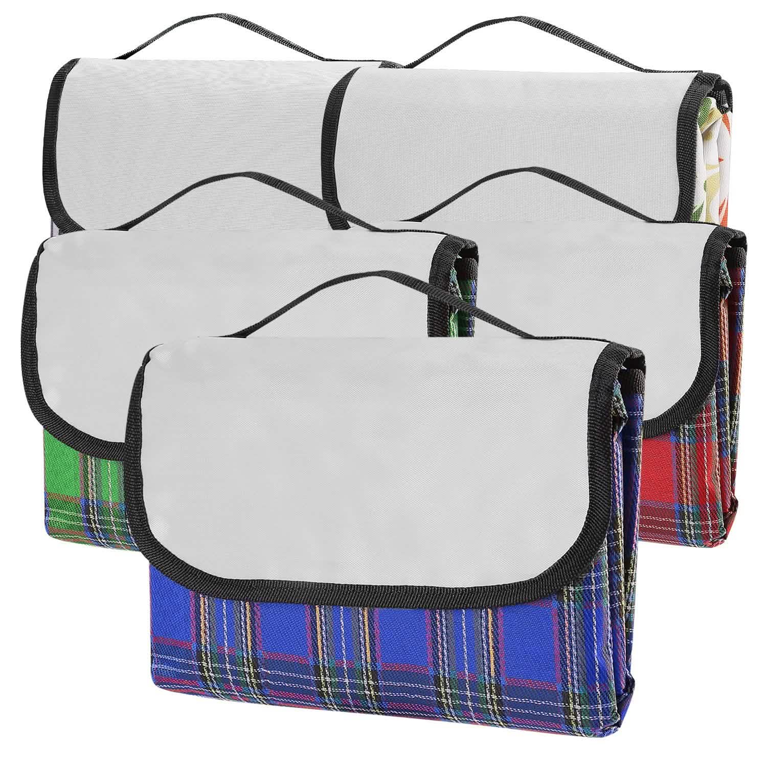 60" x 78" Foldable Waterproof Picnic Blanket with Strap DailySale