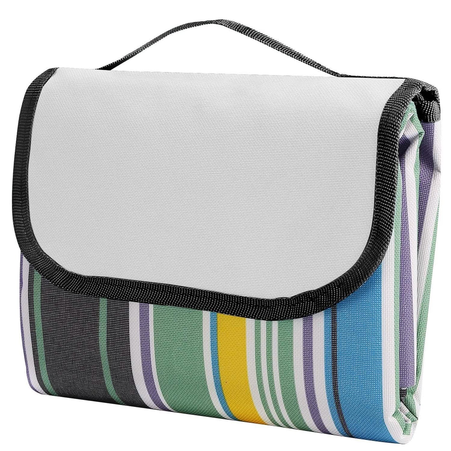 60" x 78" Foldable Waterproof Picnic Blanket with Strap DailySale