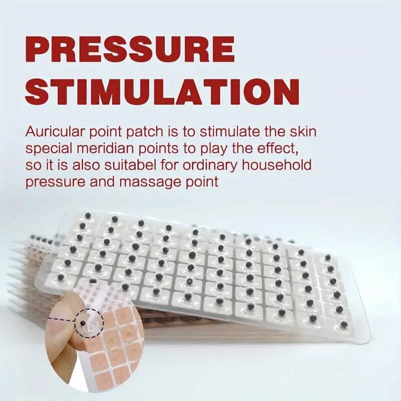 600-Pieces: Auricular Patch, Massage Press Seeds Patch for Relaxation DailySale