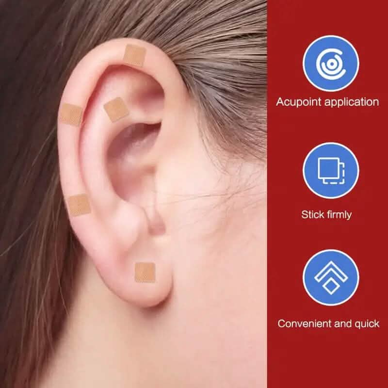 600-Pieces: Auricular Patch, Massage Press Seeds Patch for Relaxation DailySale