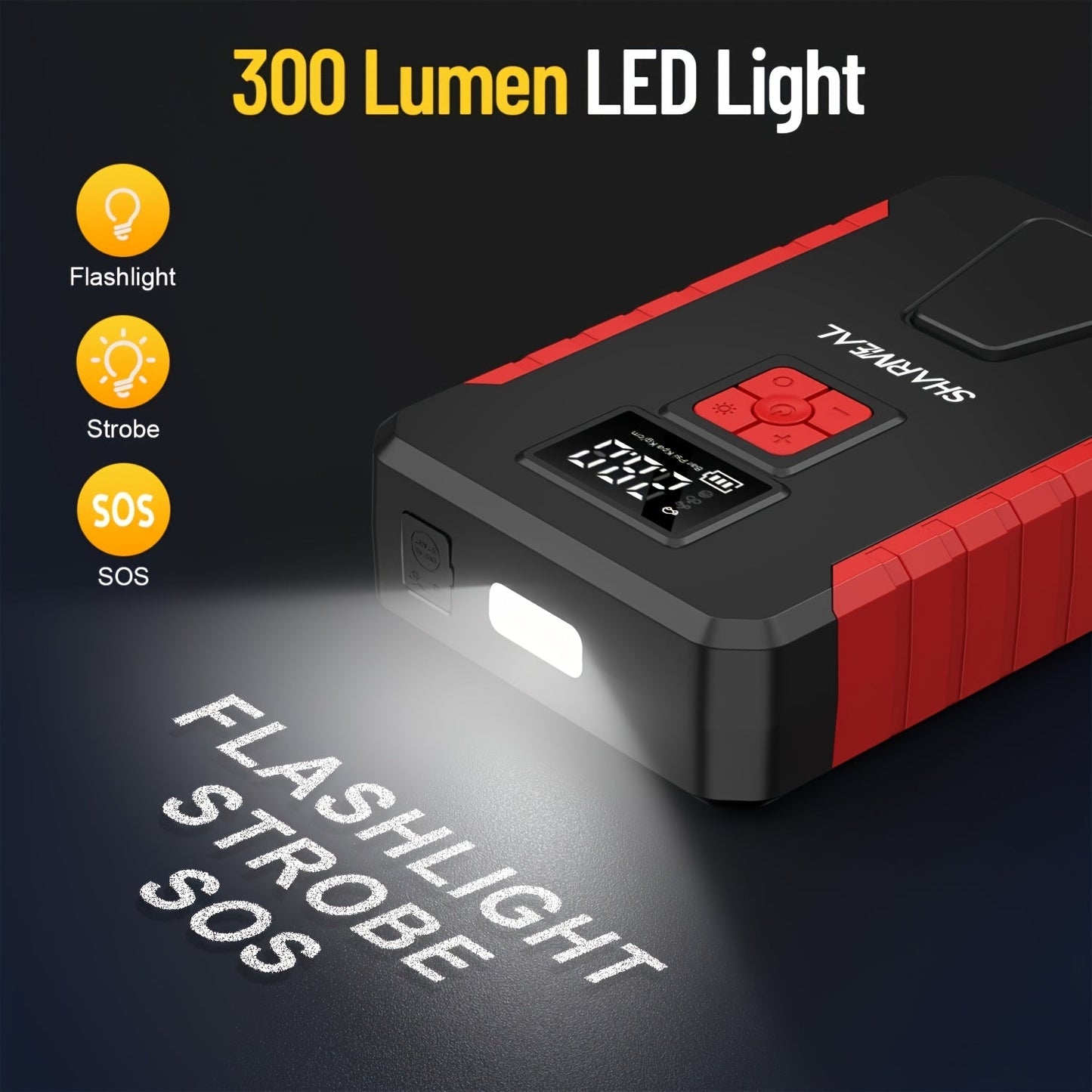 Portable Car Jump Starter with Air Compressor DailySale