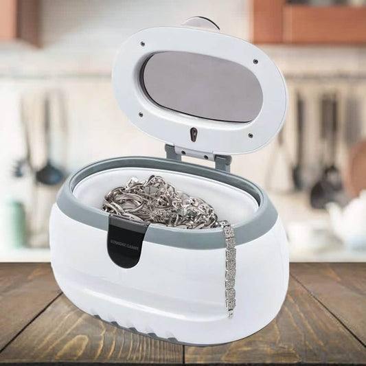 Ultrasonic Polishing Jewelry Cleaner Machine for Cleaning Eyeglasses & Jewelry DailySale