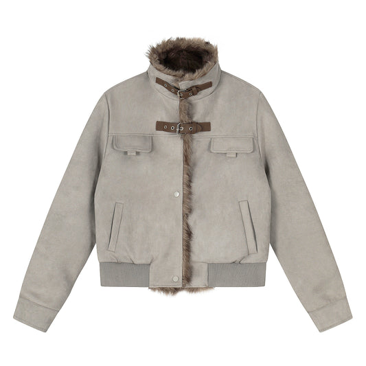 Woolly Herd | Oversized Sweater with Fluffy Sheep Pattern - Luxuryurbanwear