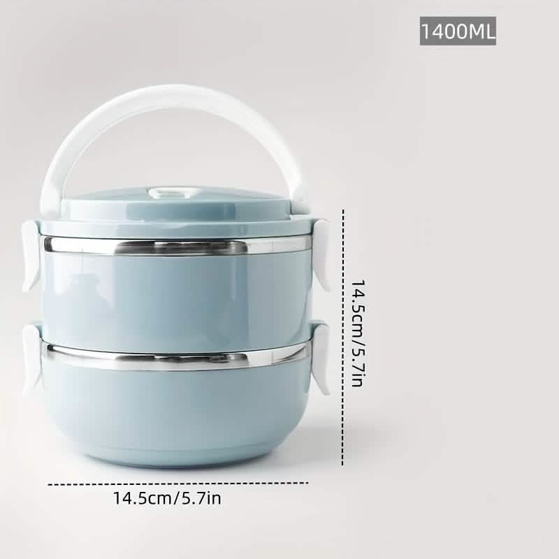 Stainless Steel Insulated Bento Lunch Box – 2/3/4 Layer DailySale