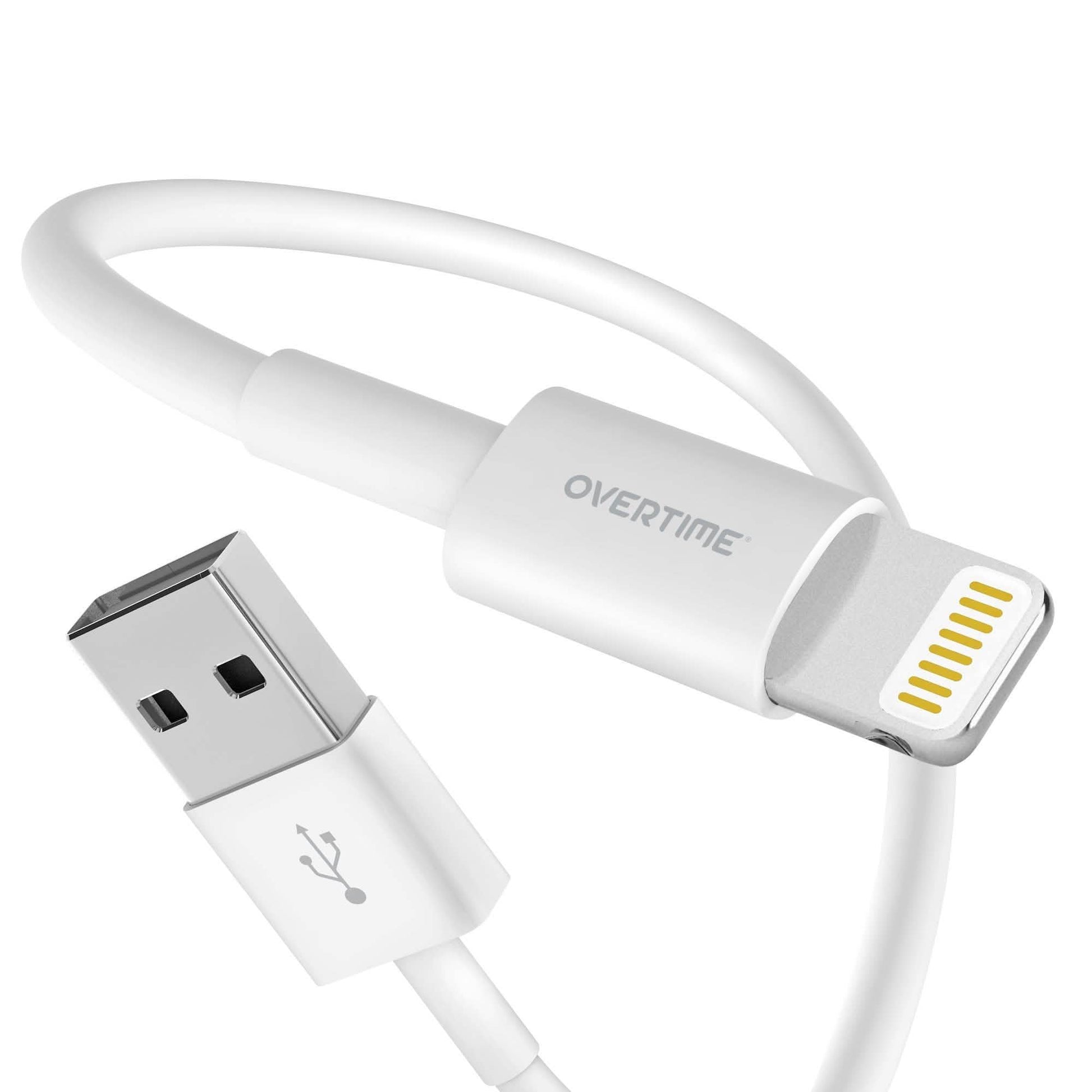 6Ft Overtime Apple MFI Certified Lightning To USB Cable, Phone Charger and Sync Cable DailySale