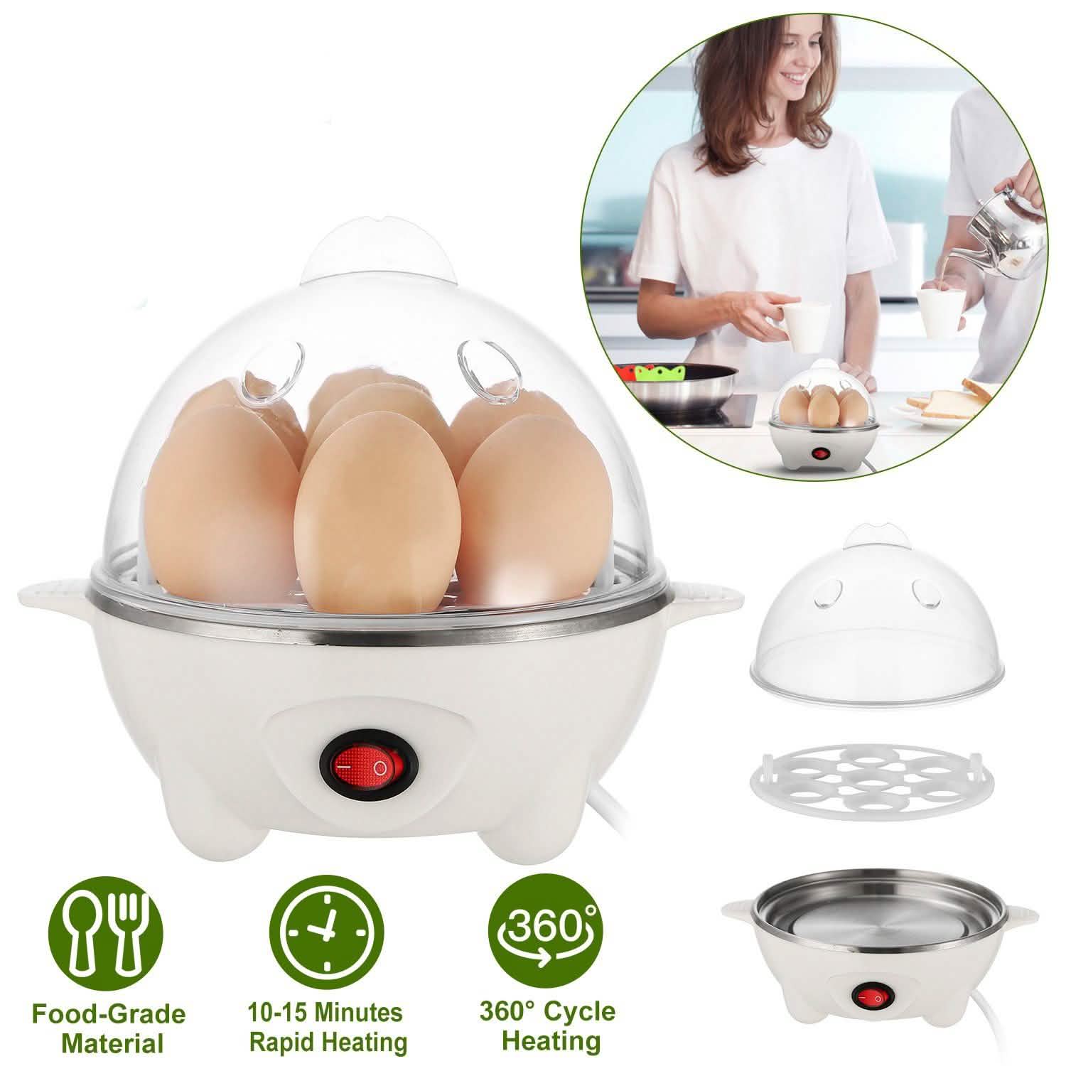 7 Capacity Electric Egg Cooker DailySale