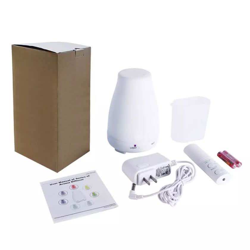 7 Color LED 200ML Ultrasonic Essential Oil Aroma Diffuser and Humidifier with Remote DailySale