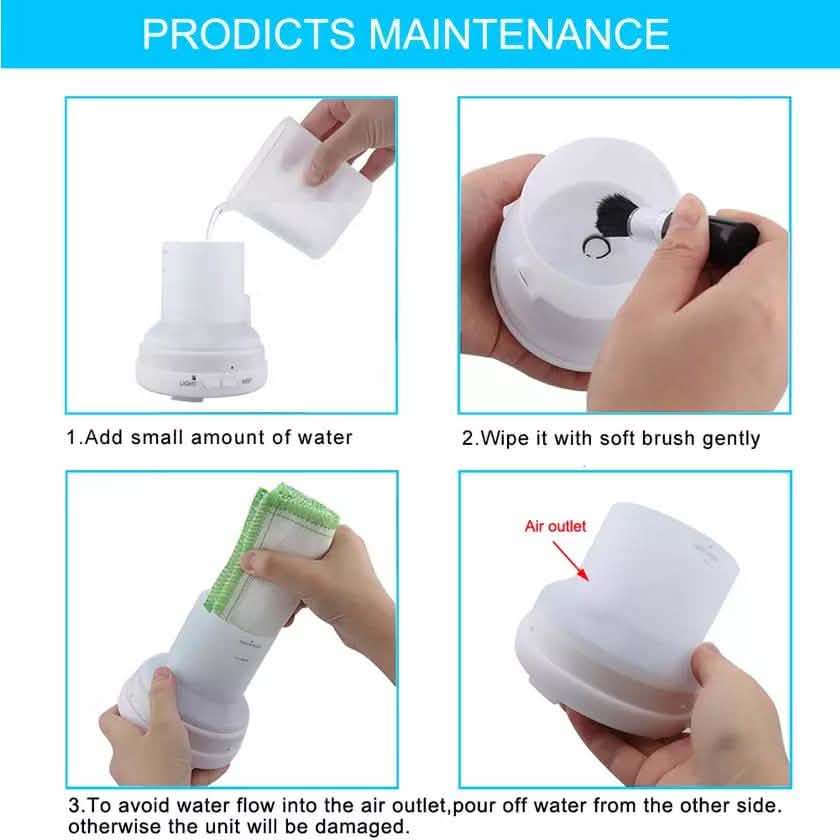 7 Color LED 200ML Ultrasonic Essential Oil Aroma Diffuser and Humidifier with Remote DailySale