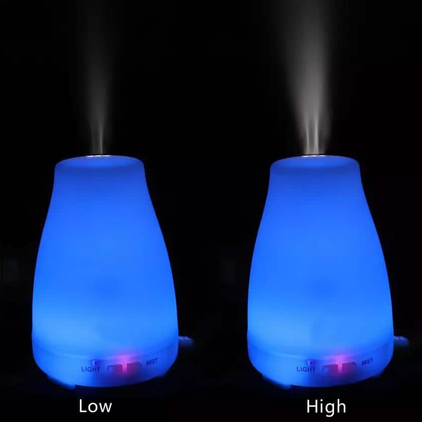 7 Color LED 200ML Ultrasonic Essential Oil Aroma Diffuser and Humidifier with Remote DailySale