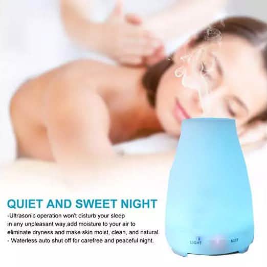 7 Color LED 200ML Ultrasonic Essential Oil Aroma Diffuser and Humidifier with Remote DailySale