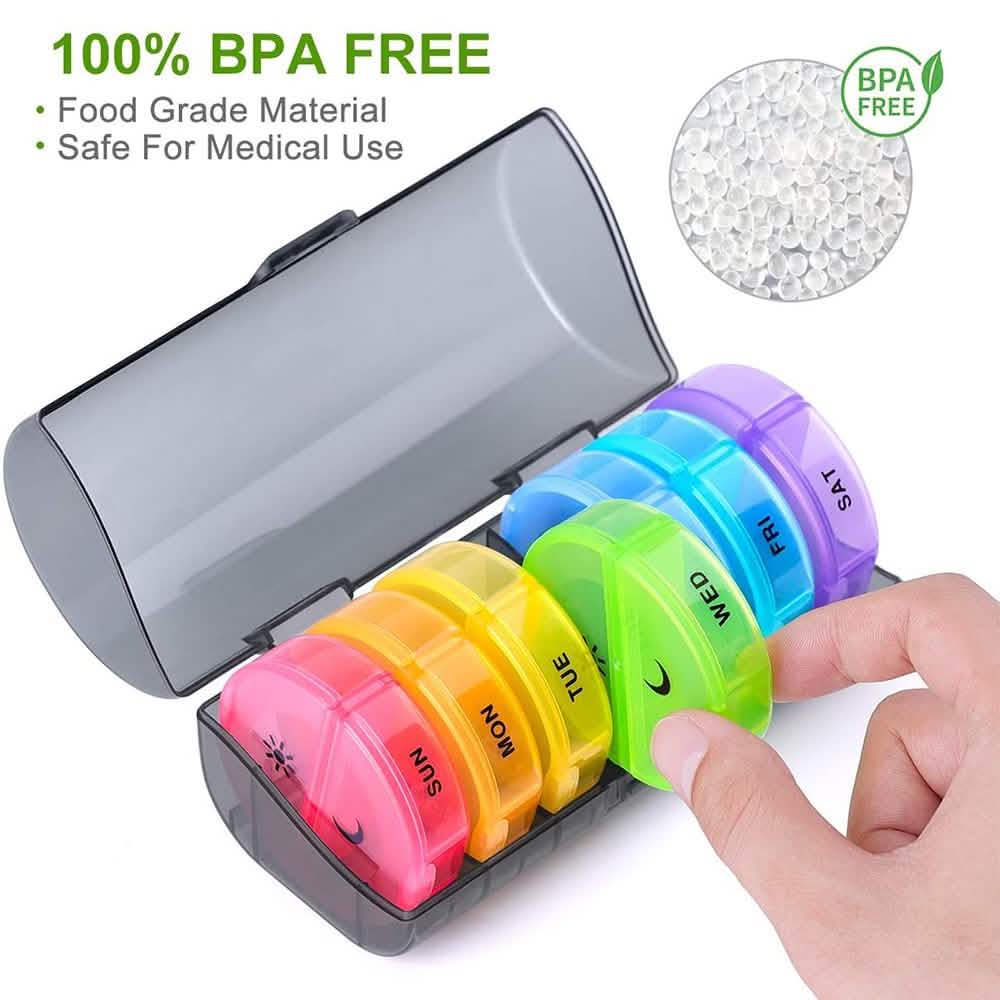 7 Day Pill Box With Carrying Case DailySale